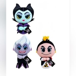 NEW Disney Villain Plush Trio - Funko - Disney Villains Set